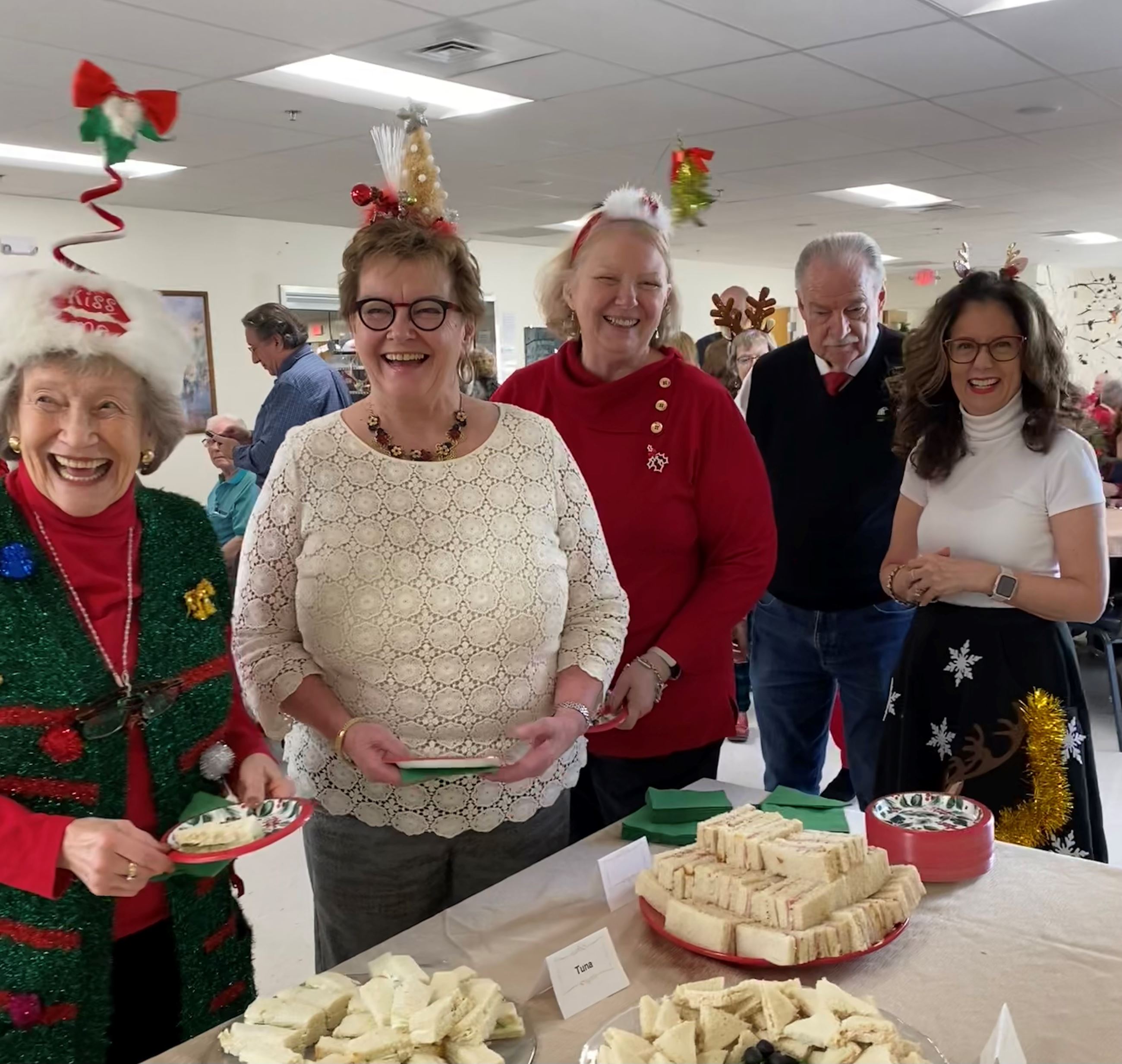 Lucy, Karen L, Paula W, Laura W