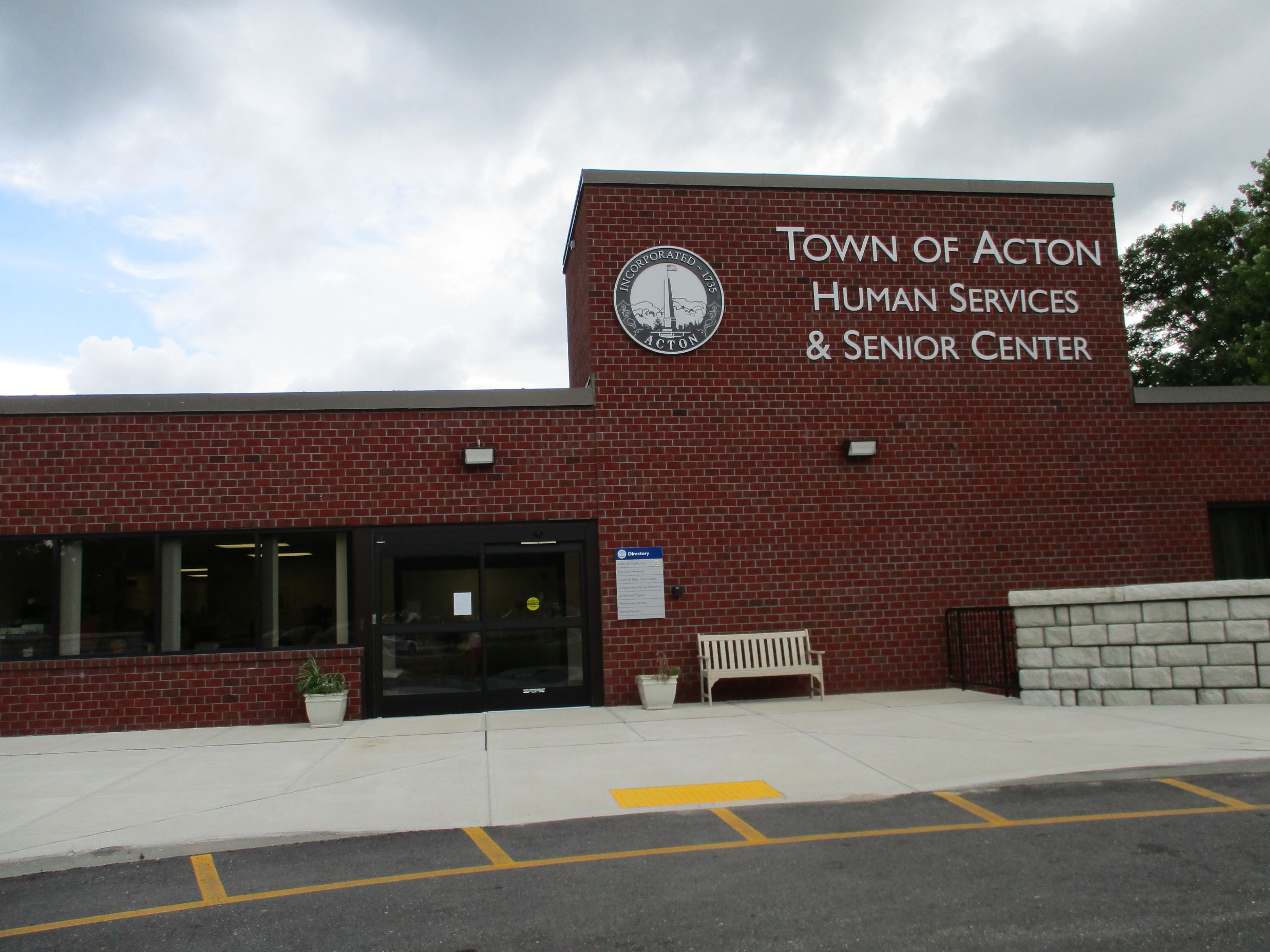 The Human Services and Senior Center Building