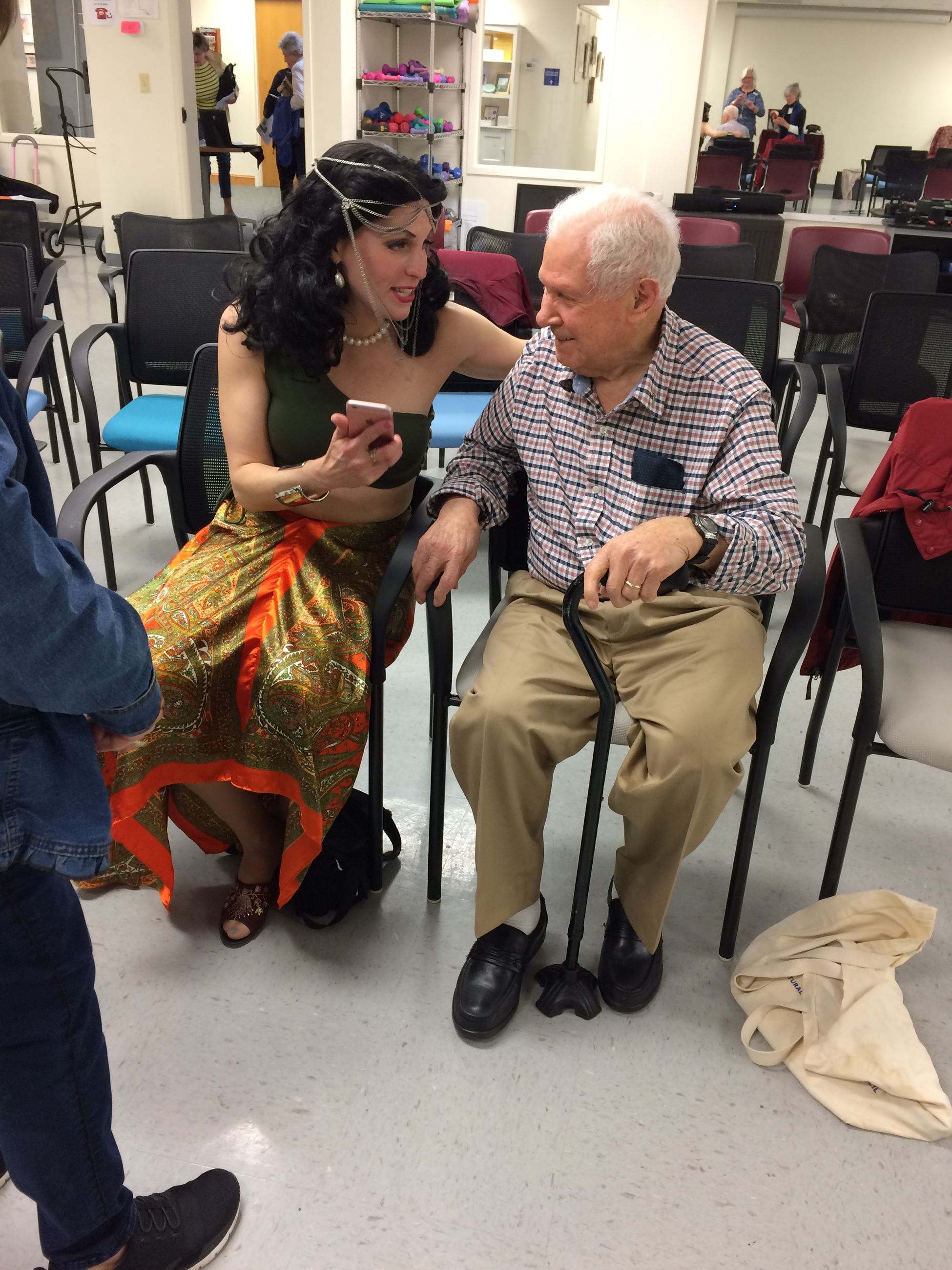Hedy Lamarr and Rocky
